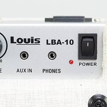 Louis LBA-10 ベースアンプ 10W ホワイト Amazon.co.jp: Louis LBA-10 Milkey White ベースアンプ 10W
